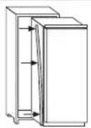 CANDY CBL 140 A - MONTERING AV APPARATEN I RAMEN - 1