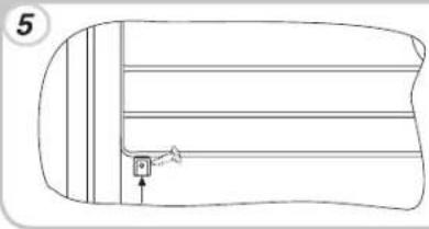 CANDY CBL 140 A - REVERSING THE OPENING OF THE FREEZER COMPARTMENT - 2