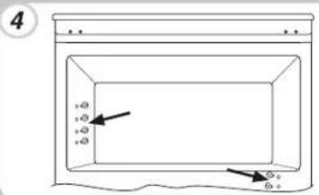 CANDY CBL 140 A - REVERSING THE OPENING OF THE FREEZER COMPARTMENT - 7