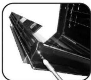 CANDY FCXE825VXE - CLEANING THE DOOR GLASS - 4