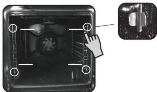 CANDY FCXE825VXE - RIMOZIONE E PULIZIA DELLE GRIGLIE - 1