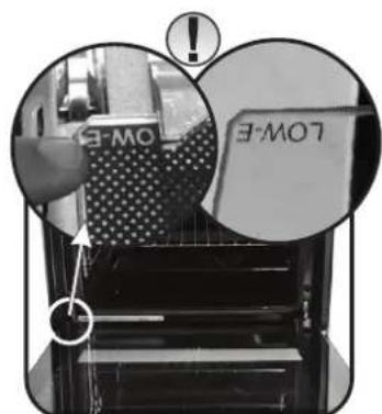 CANDY FCXE825VXE - CLEANING THE DOOR GLASS - 7