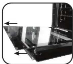 CANDY FCXE825VXE - CLEANING THE DOOR GLASS - 5