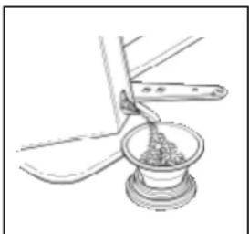 CANDY LS DFI 105 T - Loading the salt - 1