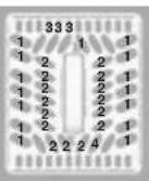 CANDY CDF8 615X1S - Cosul pentru tacamuri (Fig. 3) - 1