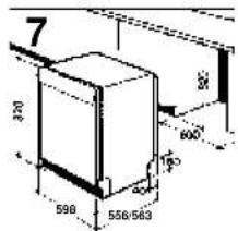 CANDY LS CD 675 SX - Fitting panels (some models only) - 3
