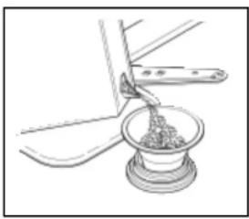 CANDY LS CD 675 SX - Chargement du sel - 1