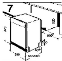 CANDY LS DSI 730 X - Fitting panels (some models only) - 3