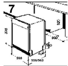 CANDY LS DSI 730 X - Adaptação de painéis (para alguns modelos) - 3