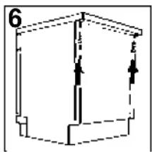 CANDY LS DSI 730 X - Het aanbrengen van decorplaten (alleen sommige modellen) - 2