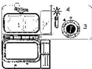 CANDY LS CD 702 T - Filling the detergent container - 1