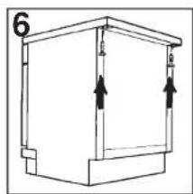 CANDY CDS150X02S - Fitting between existing cabinets - 2