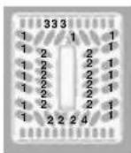 CANDY CDS150X02S - Lower basket (fig. 6) - 1