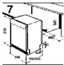 CANDY LS CD 600 - Fitting panels (some models only) - 3