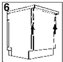 CANDY LS CD 600 - Fitting panels (some models only) - 2