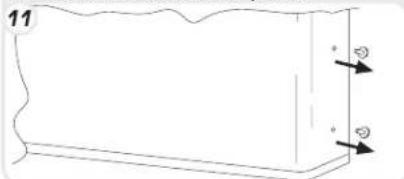 CANDY CDMEE 3750 - INVERSER LE SENS D'OUVERTURE DES PORTES - 11