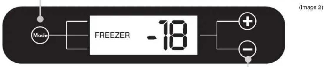 CANDY CDMEE 3750 - REGLER LA TEMPERATURE DU COMPARTIMENT CONGELATEUR - 1