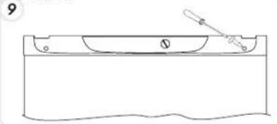 CANDY CDMEE 3750 - INVERSER LE SENS D'OUVERTURE DES PORTES - 9