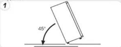 CANDY CDMEE 3750 - INVERSER LE SENS D'OUVERTURE DES PORTES - 1