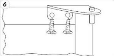 CANDY CDMEE 3750 - INVERSER LE SENS D'OUVERTURE DES PORTES - 6