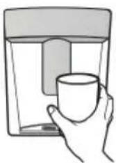 CANDY CHSBSO 6174XWD - Filing the water tank with water - 2
