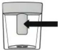 CANDY CHSBSO 6174XWD - Brug af vanddispenseren (hvis til stede). - 3
