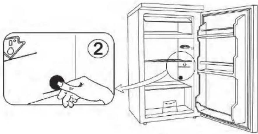 CANDY CHTOS 484W36N - INSTALLATION DE L'INDICATEUR DE TEMPERATURE - 2