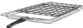 CANDY FST 1001 N - The tray holder - 1