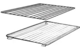CANDY FST 1001 N - DOTAZIONE DEL FORNO (secondo modello) - 1