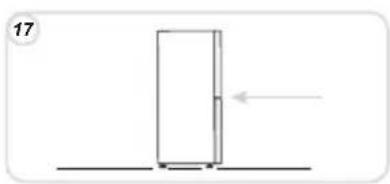 CANDY FR CFC 4012X - REVERSIBILITY OF THE DOOR (ELECTRONIC) - 16