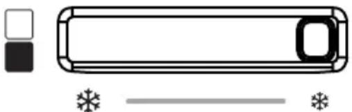 CANDY FR CFC 4012X - 1) Manopola di impostazione della temperatura del freezer: - 1