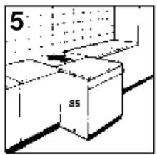 CANDY LS CDW 578 - Habillage (seulement sur quelques modèles) - 1