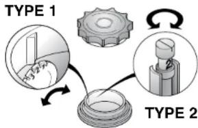 CANDY LS CDW 578 - Regulating the water softener - 1