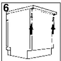 CANDY LS A50011 A - Het aanbrengen van decorplaten (alleen sommige modellen) - 2
