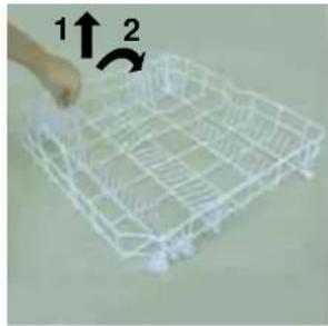 CANDY LS A50011 A - Cutlery basket without side racks - 1