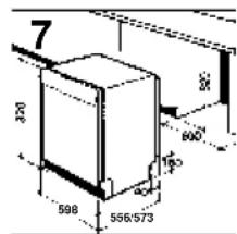 CANDY LS A50011 A - Adaptação de painéis (para alguns modelos) - 3