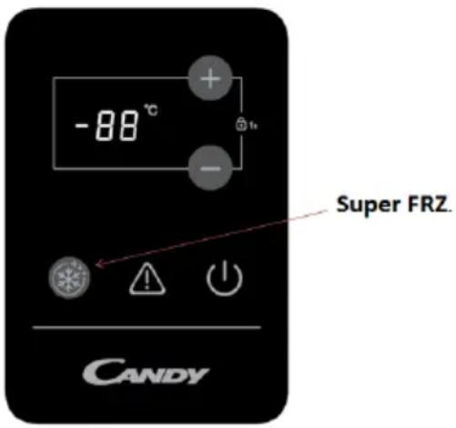 -88 °C Super FRZ. CANDY