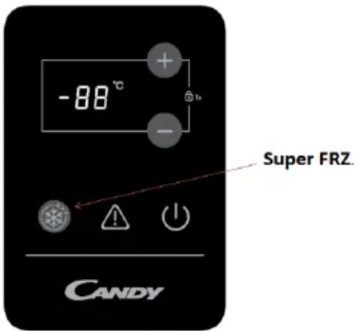 -88 °C Super FRZ. CANDY