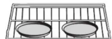 CANDY MEF340VTX - Aliments recommendés pour le mode convection européen - 3