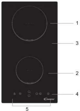 CANDY CDIC 30 - Pohled shora - 1