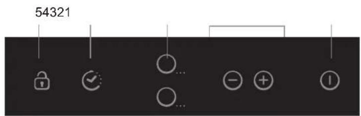 CANDY CDIC 30 - Panel sterowania - 1