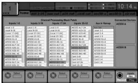 BEHRINGER XLIVE - Roteamento de Canal - 1