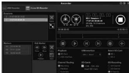 BEHRINGER XLIVE - Enregistrement et gestion des fi chiers - 1