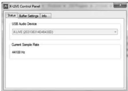 BEHRINGER XLIVE - Driver Control Panels - 3