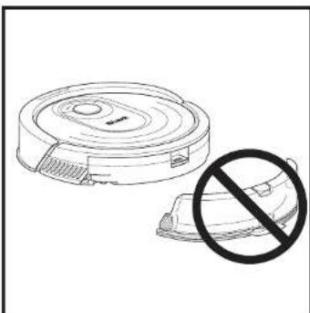 SHARK Ai Robot Vacmop RV2001WD - ANWEISUNGEN FÜR NUR SAUGEN - 1