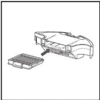SHARK Ai Robot Vacmop RV2001WD - CLEANING AND REPLACING THE FILTER - 4