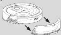 SHARK Ai Robot Vacmop RV2001WD - RETIRER LES ACCESSOIRES DE LAVAGE APRÈS UTILISATION - 1