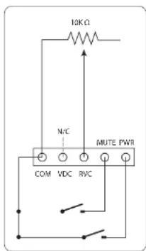 BEHRINGER Eurocom MA4000M - Detaille del cableado REMOTE - 1