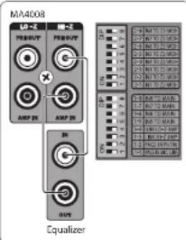 BEHRINGER Eurocom MA4000M - (nur MA4008) - 4