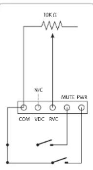 BEHRINGER Eurocom MA4000M - Coupure activée par contact electrique - 9